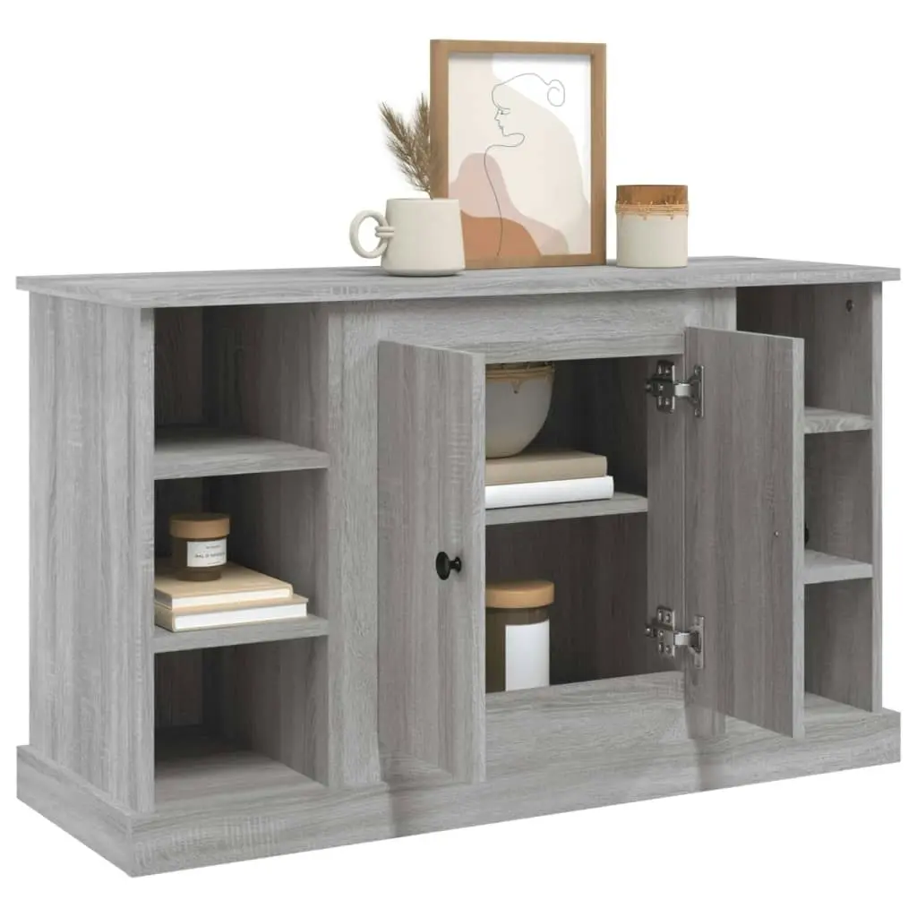 Sideboard Grey Sonoma 100x35.5x60 cm Engineered Wood 816446