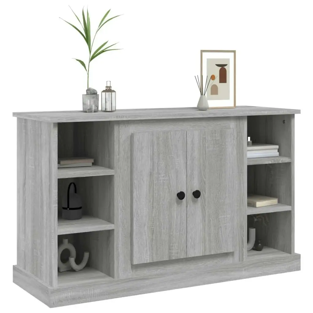 Sideboard Grey Sonoma 100x35.5x60 cm Engineered Wood 816446