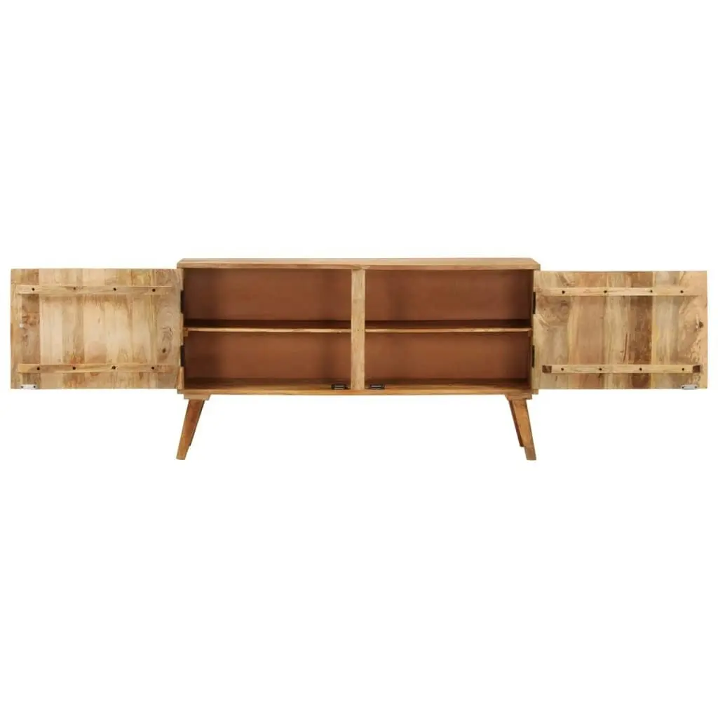 Sideboard Solid Mango Wood 110x30x60 cm 246145