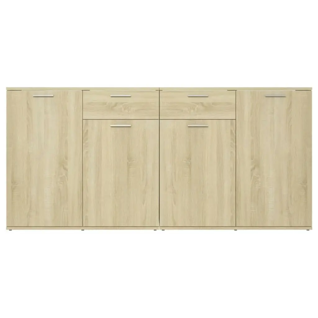 Sideboard Sonoma Oak 160x36x75 cm Engineered Wood 3074930