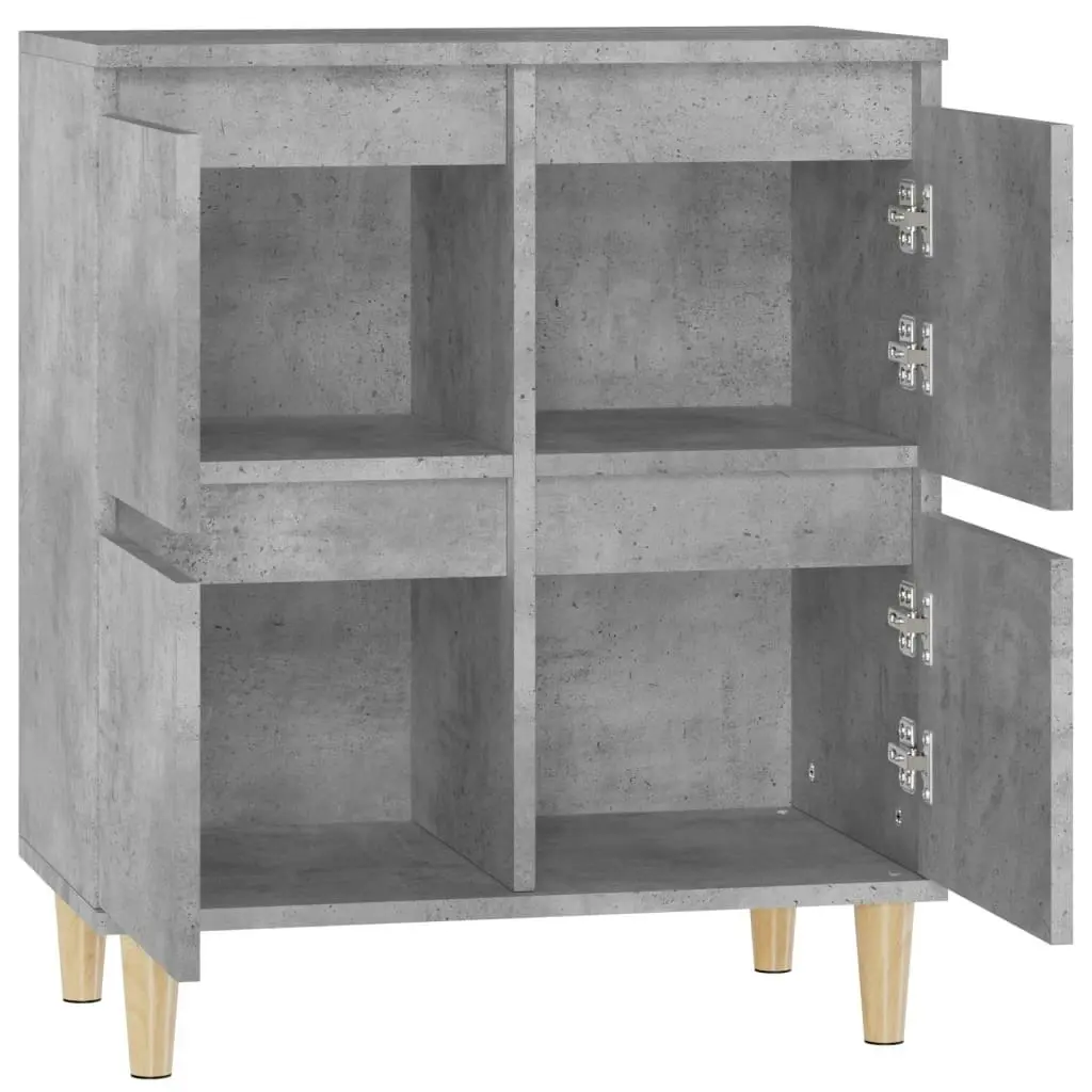 Sideboard Concrete Grey 60x35x70 cm Engineered Wood 821160