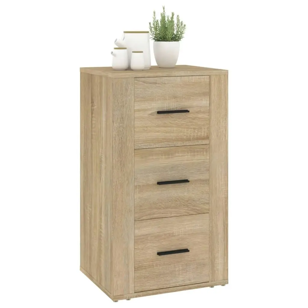 Sideboard Sonoma Oak 40x33x70 cm Engineered Wood 819423