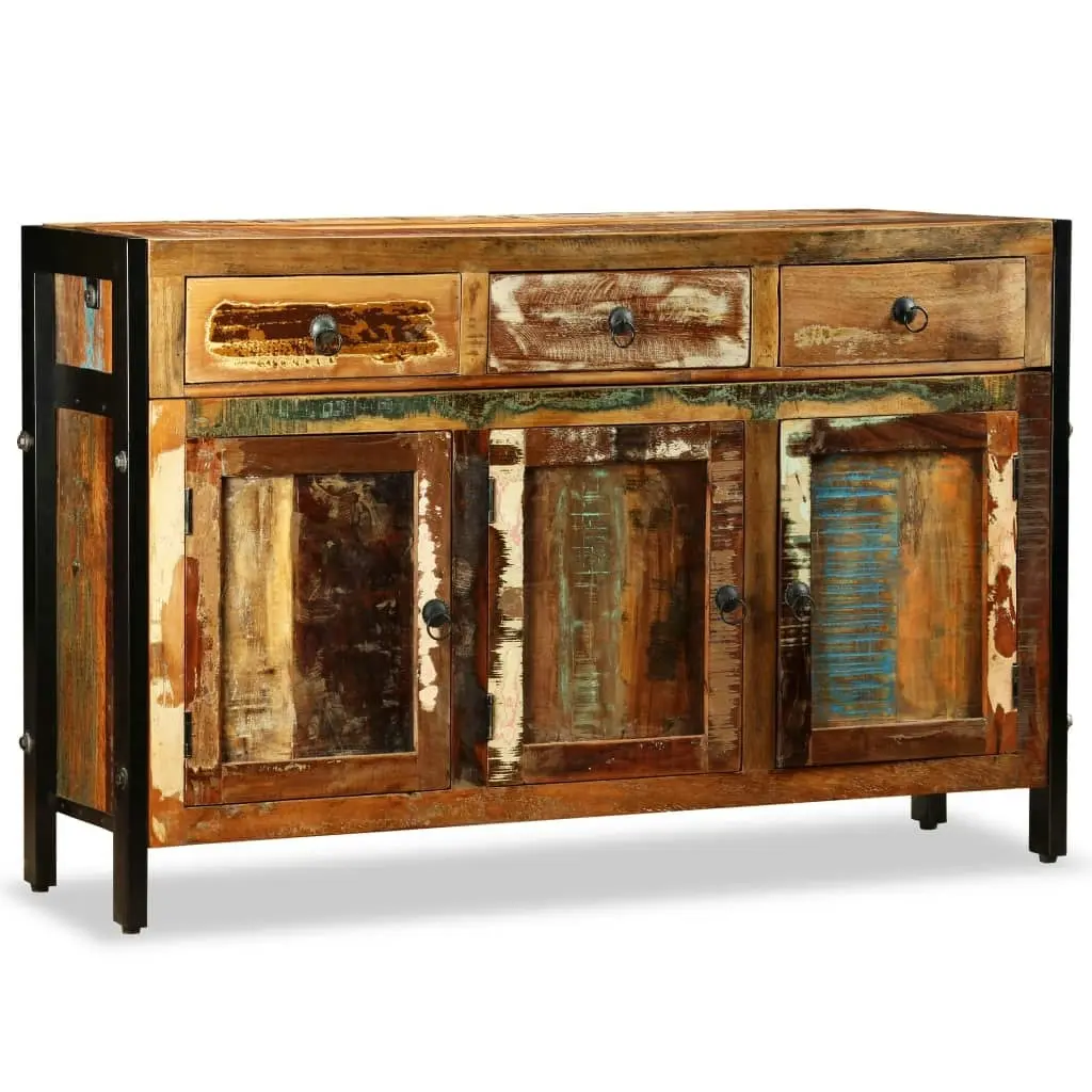 Sideboard Solid Reclaimed Wood 120x35x76 cm 243984