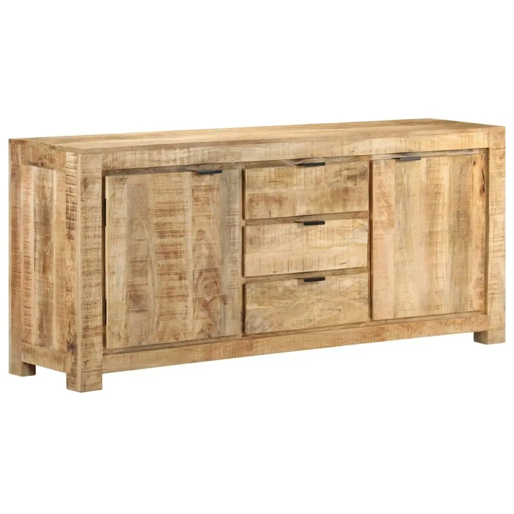 Sideboard 175x40x75 cm Rough Mango Wood 320395