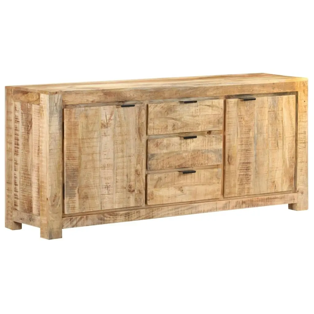 Sideboard 175x40x75 cm Rough Mango Wood 320395