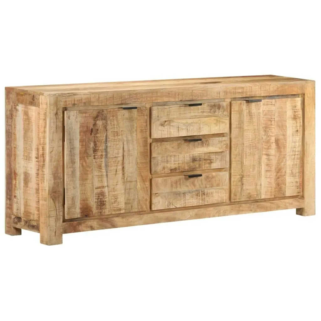 Sideboard 175x40x75 cm Rough Mango Wood 320395