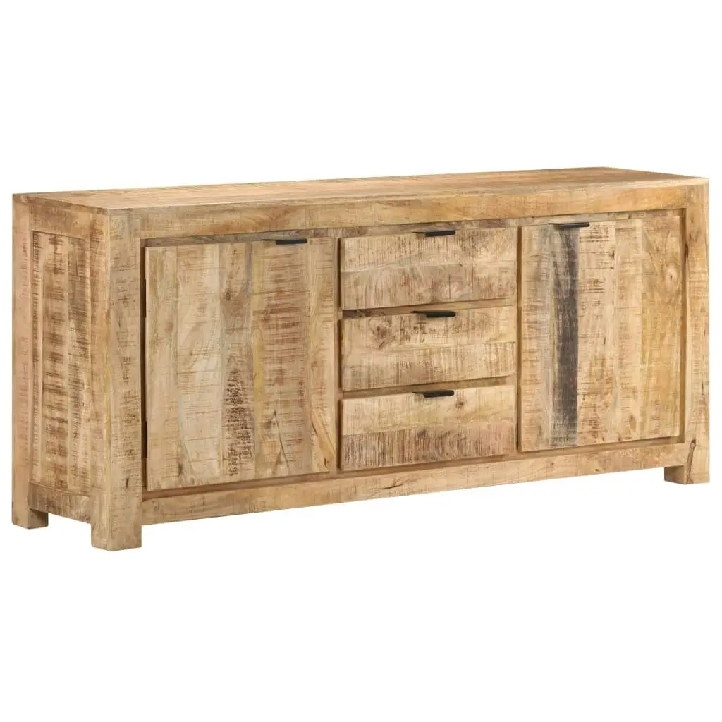 Sideboard 175x40x75 cm Rough Mango Wood 320395