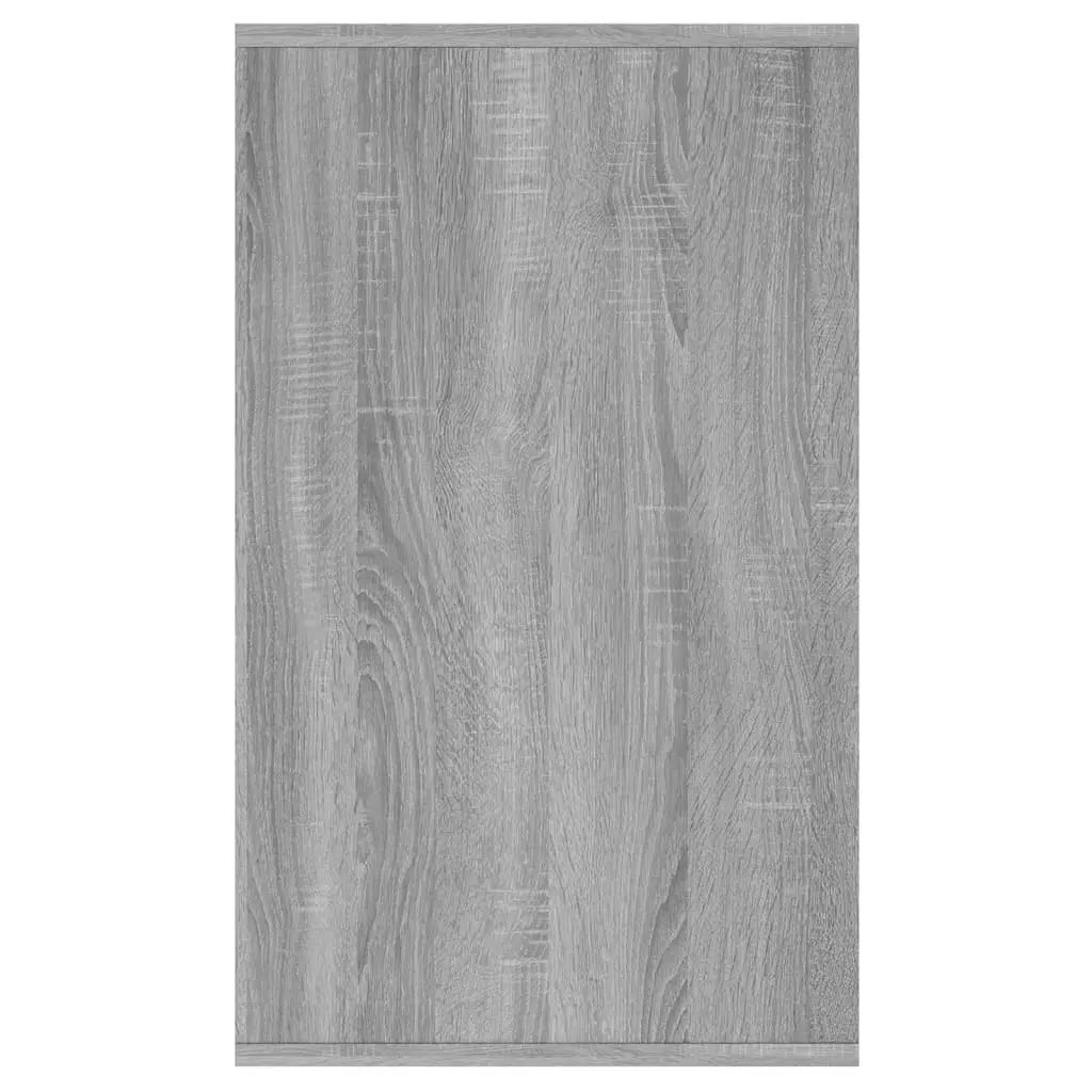 Sideboard Grey Sonoma 135x41x75 cm Engineered Wood 813057