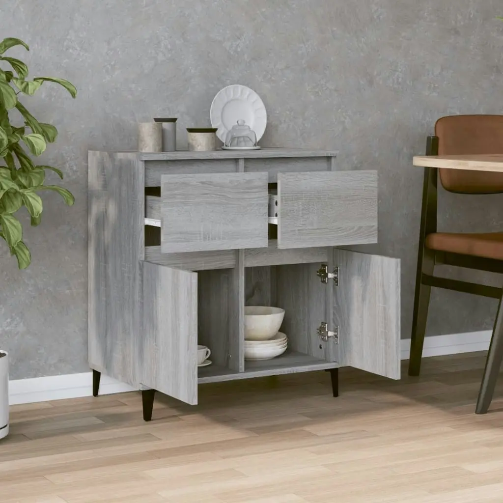 Sideboard Grey Sonoma 60x35x70 cm Engineered Wood 819690