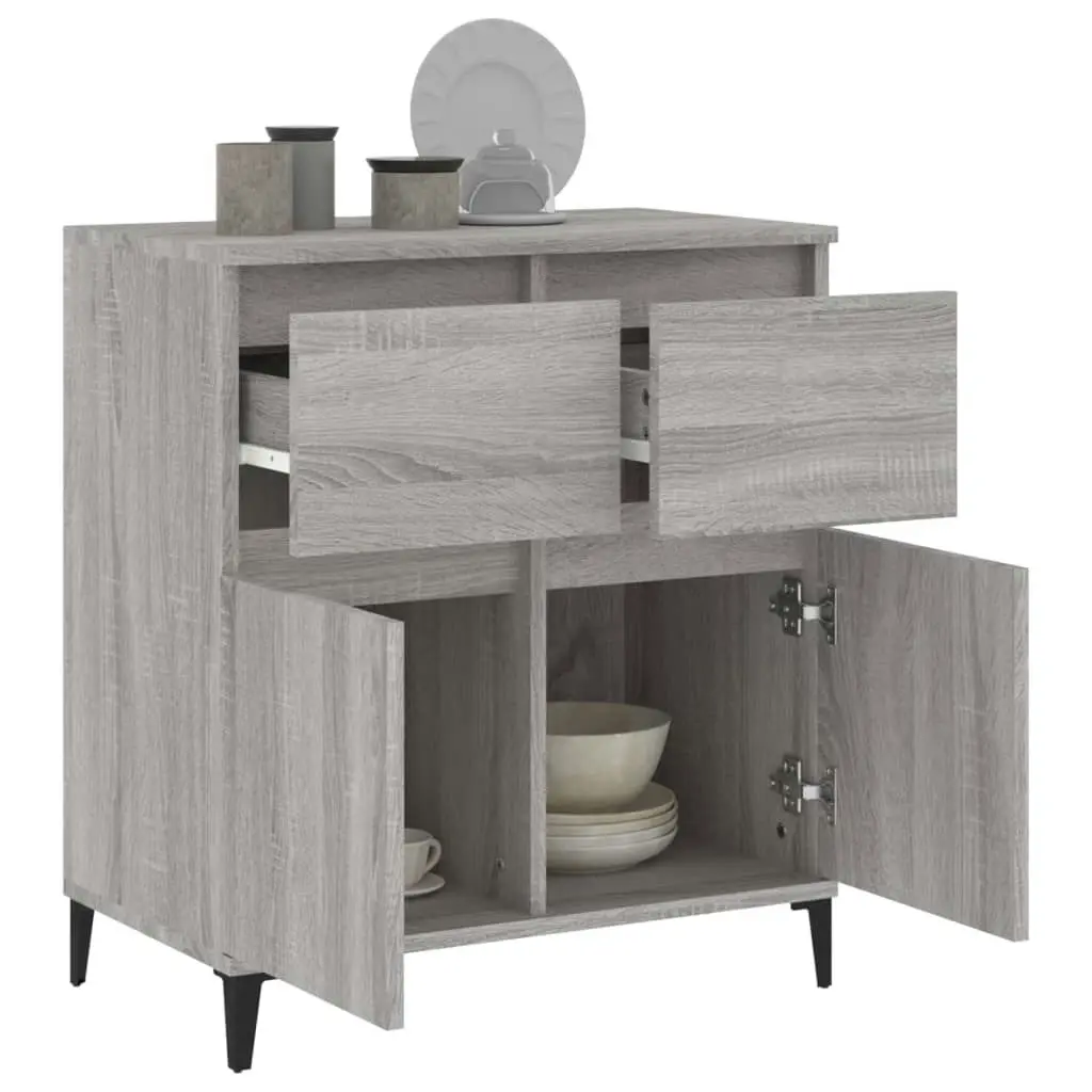 Sideboard Grey Sonoma 60x35x70 cm Engineered Wood 819690