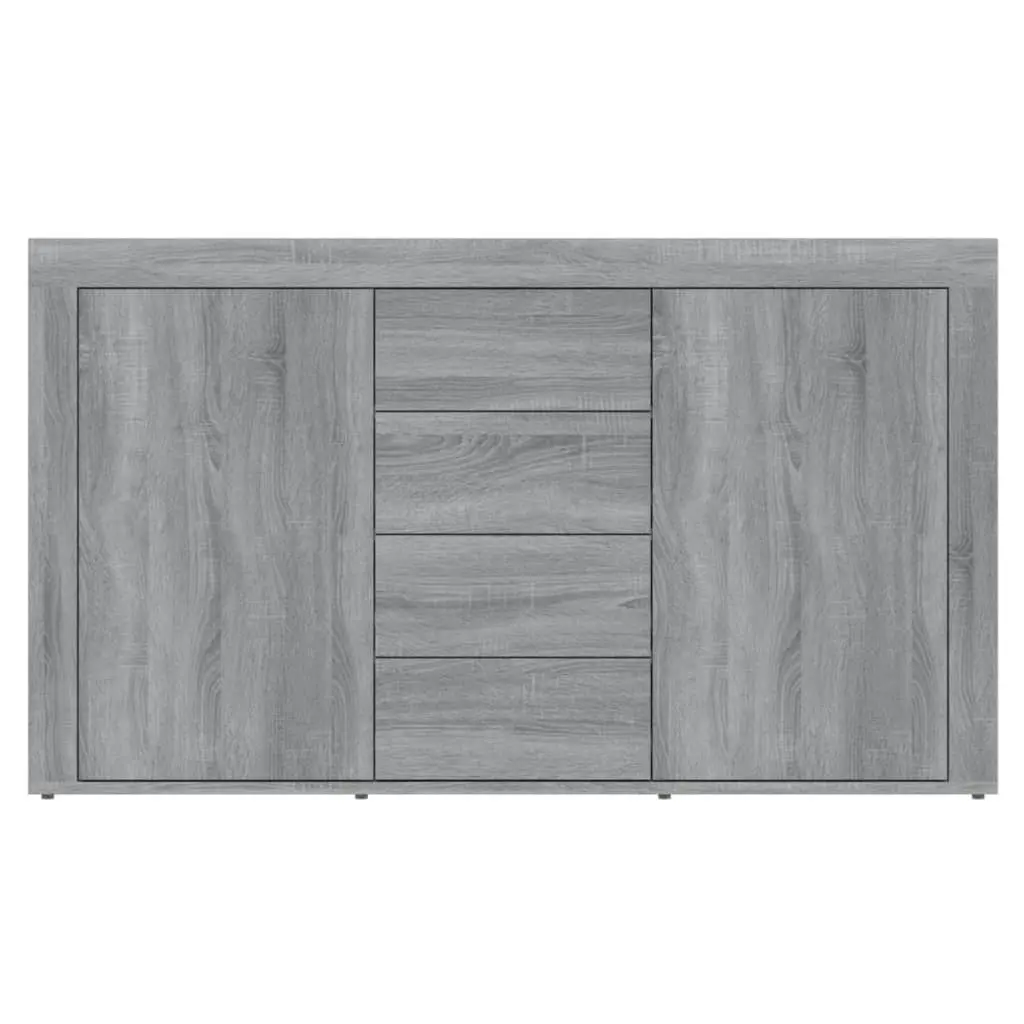 Sideboard Grey Sonoma 120x36x69 cm Engineered Wood 815493