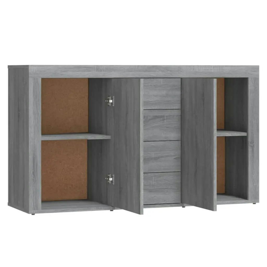 Sideboard Grey Sonoma 120x36x69 cm Engineered Wood 815493