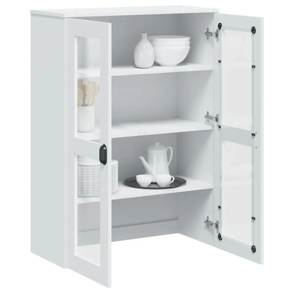 Top for Highboard VIKEN White Engineered Wood 374941