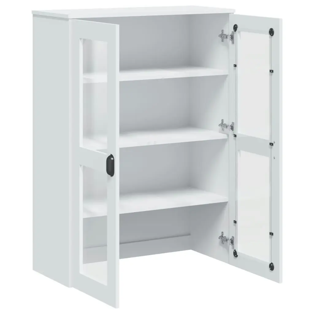 Top for Highboard VIKEN White Engineered Wood 374941