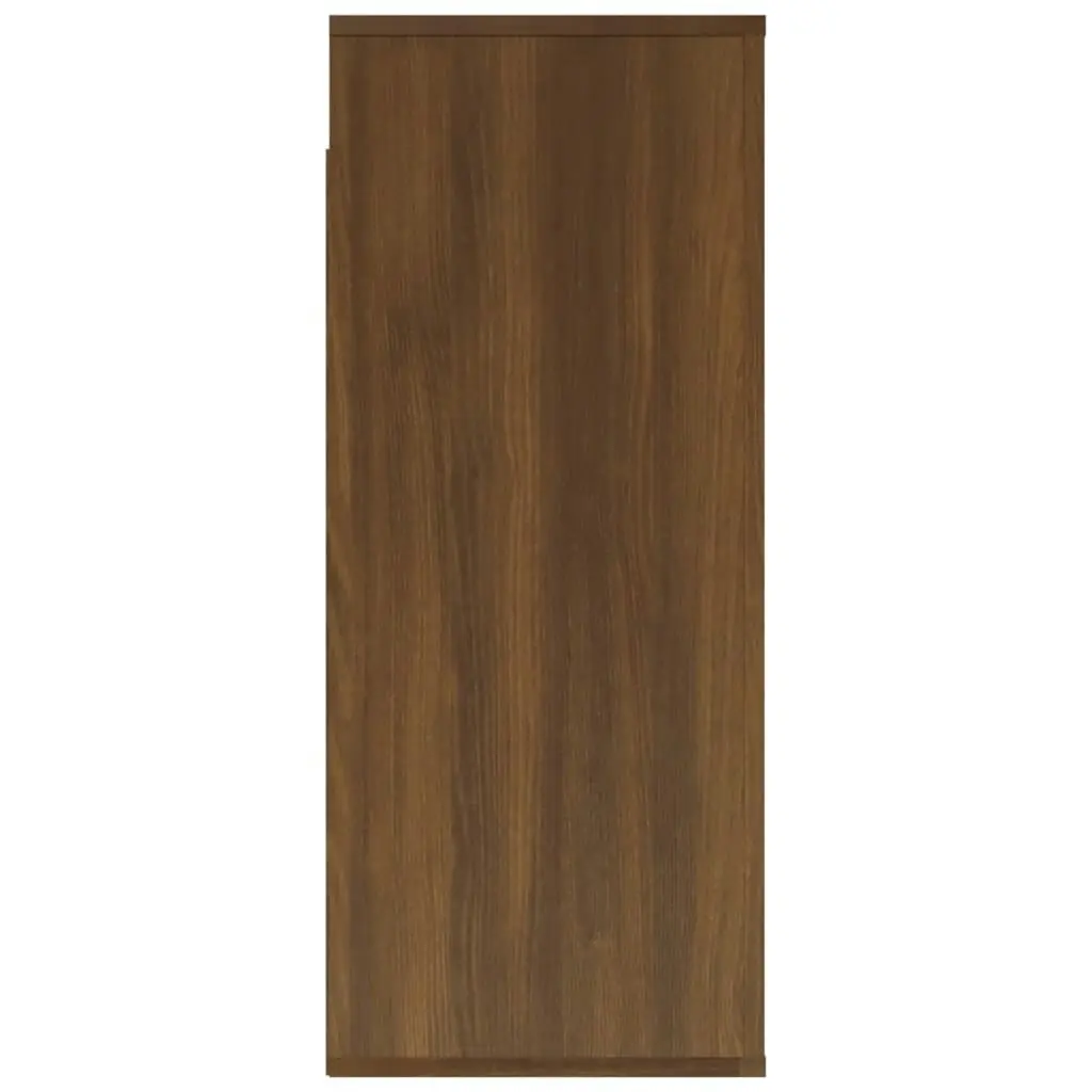 Wall Cabinet Brown Oak 80x33x80 cm Engineered Wood 816599