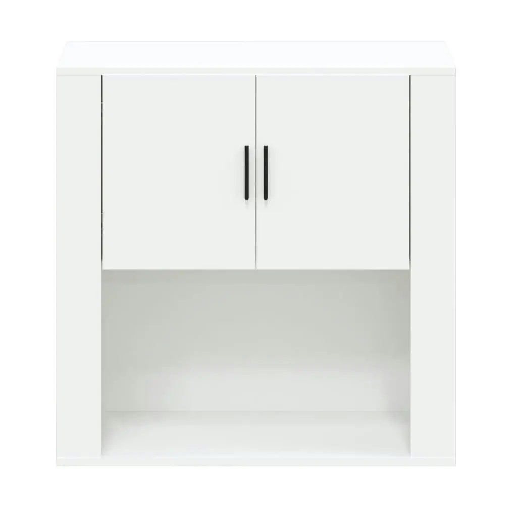 Wall Cabinet White 80x33x80 cm Engineered Wood 816584