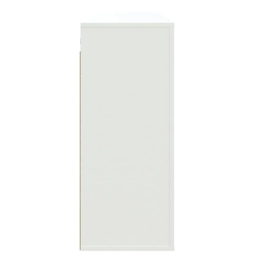 Wall Cabinet White 80x33x80 cm Engineered Wood 816584