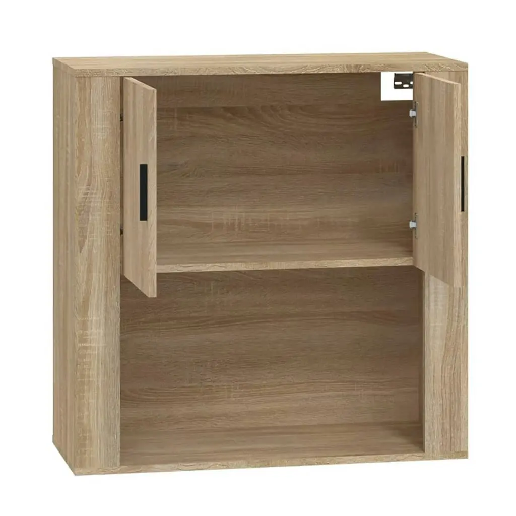 Wall Cabinet Sonoma Oak 80x33x80 cm Engineered Wood 816587