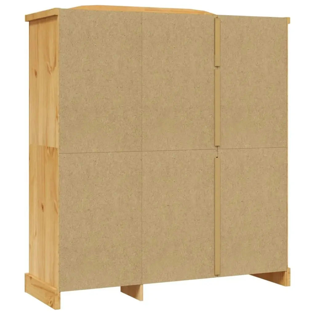 Wardrobe Mexican Pine Corona Range 3 Doors 243733