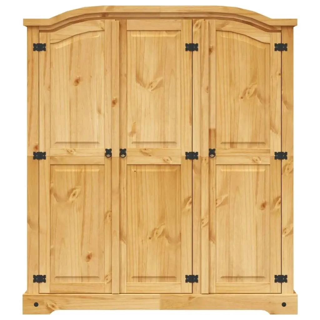 Wardrobe Mexican Pine Corona Range 3 Doors 243733