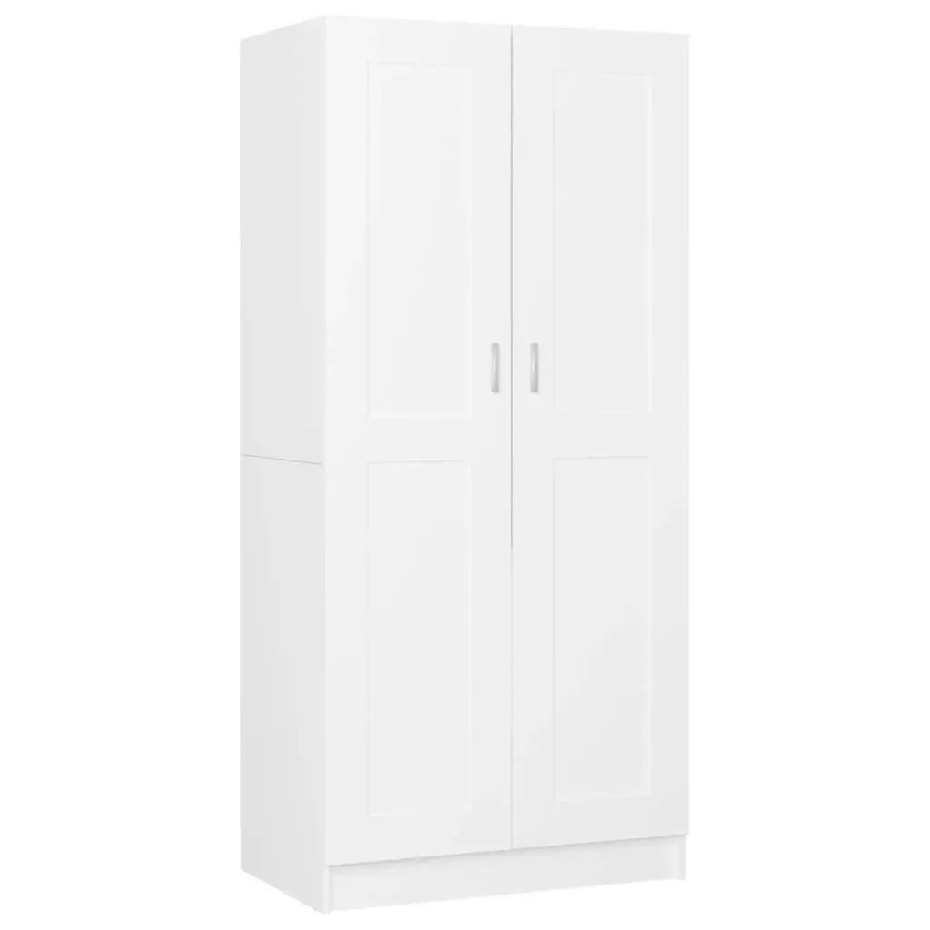 Wardrobe White 82.5x51.5x180 cm Engineered Wood 803434