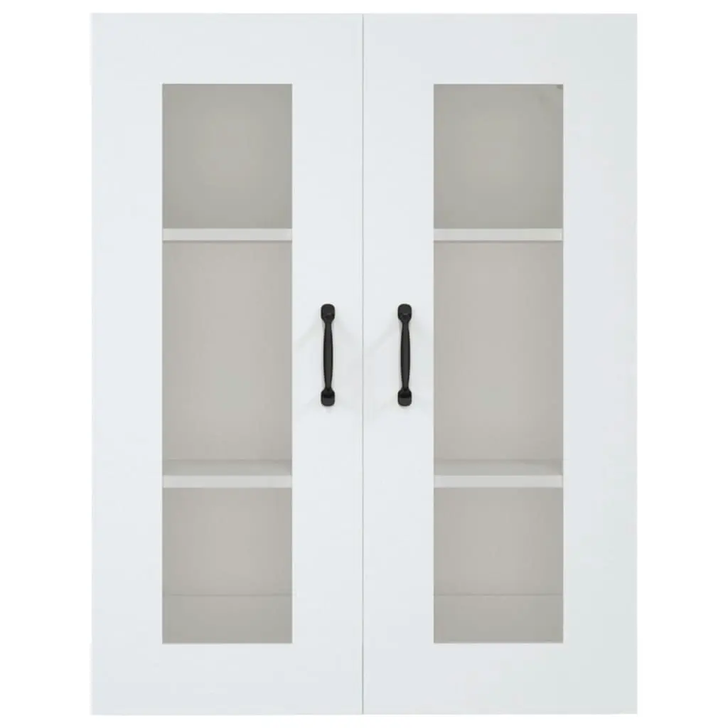 Hanging Wall Cabinet White 69.5x34x90 cm 812285