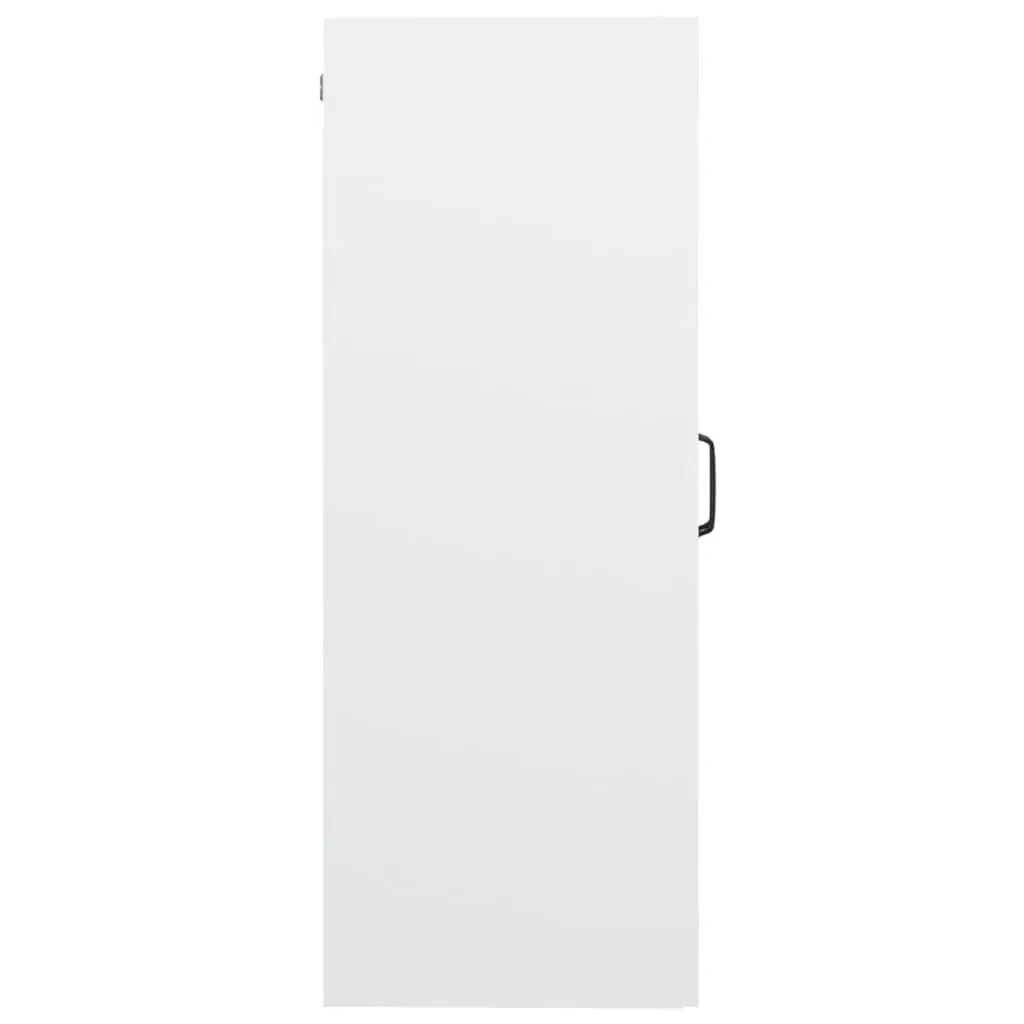 Hanging Wall Cabinet White 69.5x34x90 cm 812285