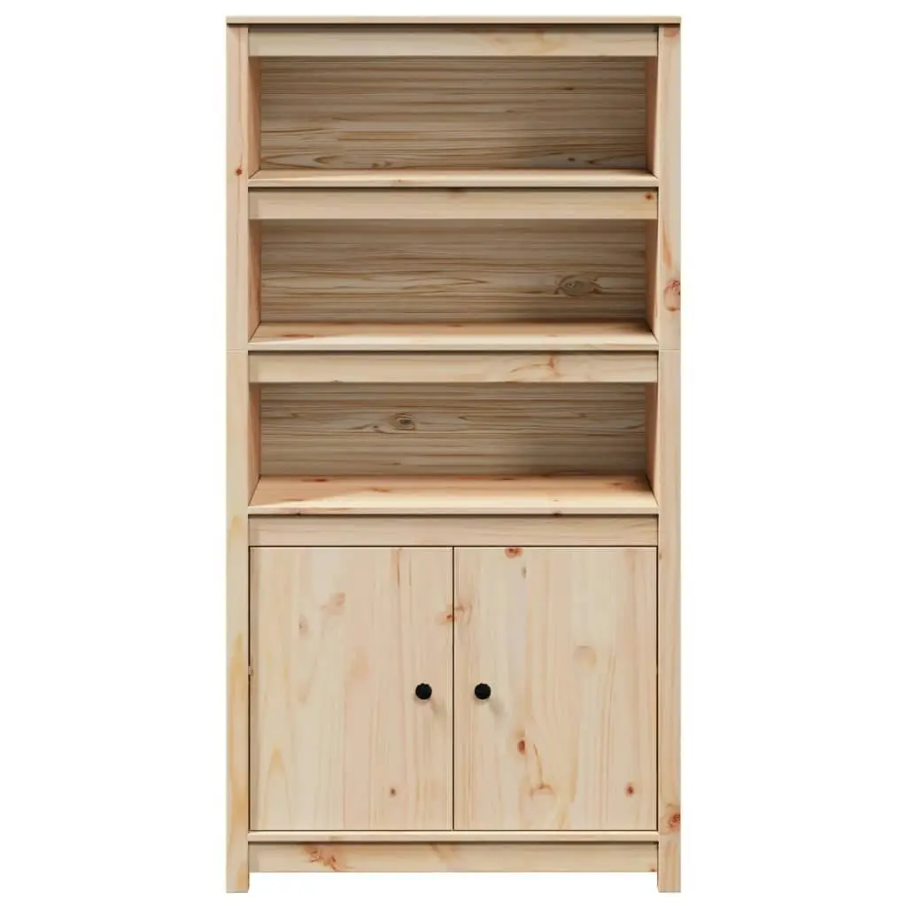 Highboard 80x35x154 cm Solid Wood Pine 823519