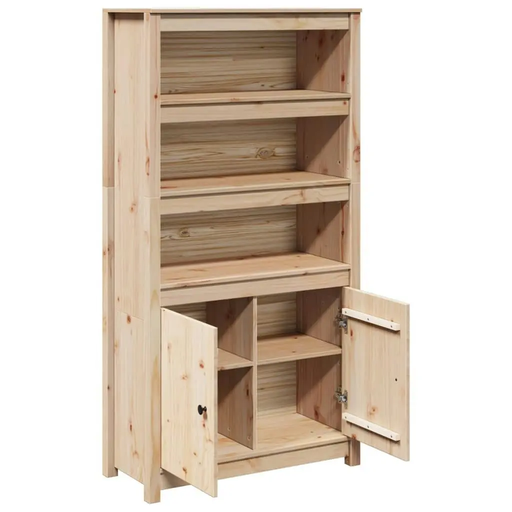 Highboard 80x35x154 cm Solid Wood Pine 823519