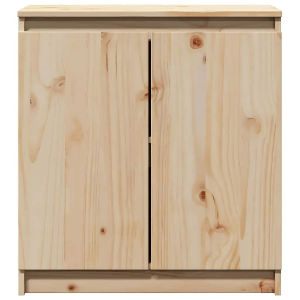 Side Cabinet 60x36x65 cm Solid Pinewood 808098