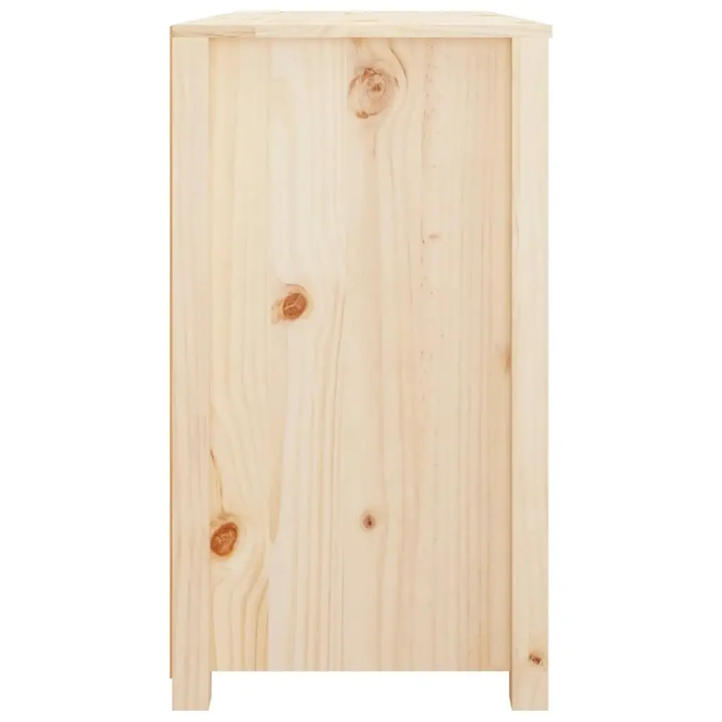 Side Cabinet 100x40x72 cm Solid Wood Pine 821764