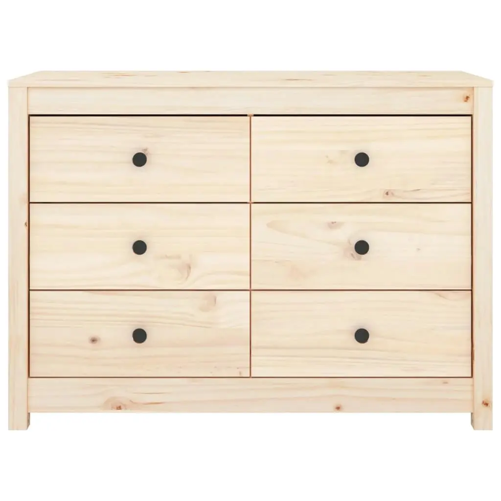 Side Cabinet 100x40x72 cm Solid Wood Pine 821764