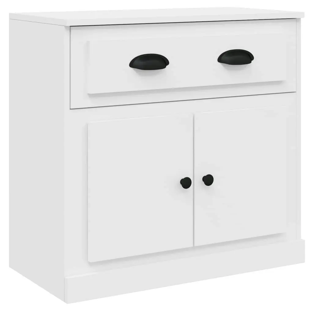 Sideboards 3 pcs White Engineered Wood 3185271