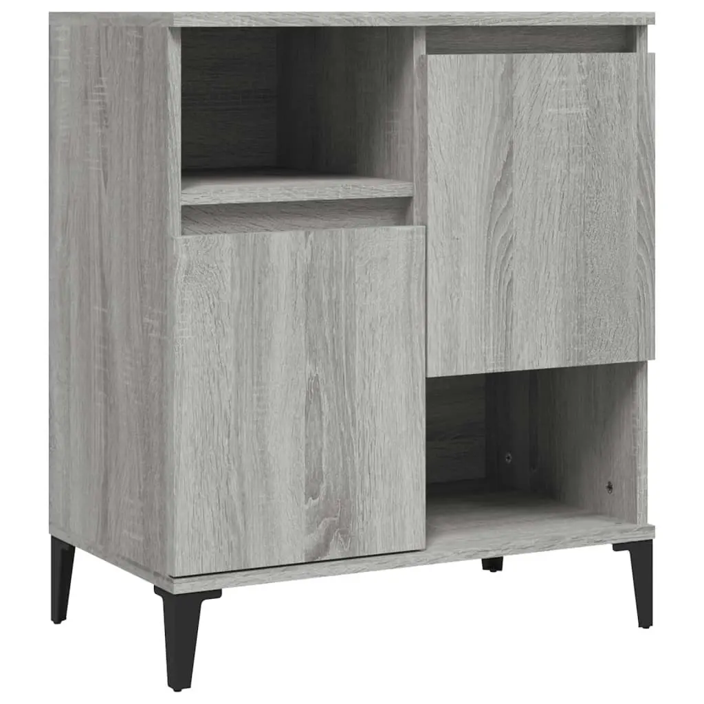 Sideboards 3 pcs Grey Sonoma 60x35x70 cm Engineered Wood 3185749