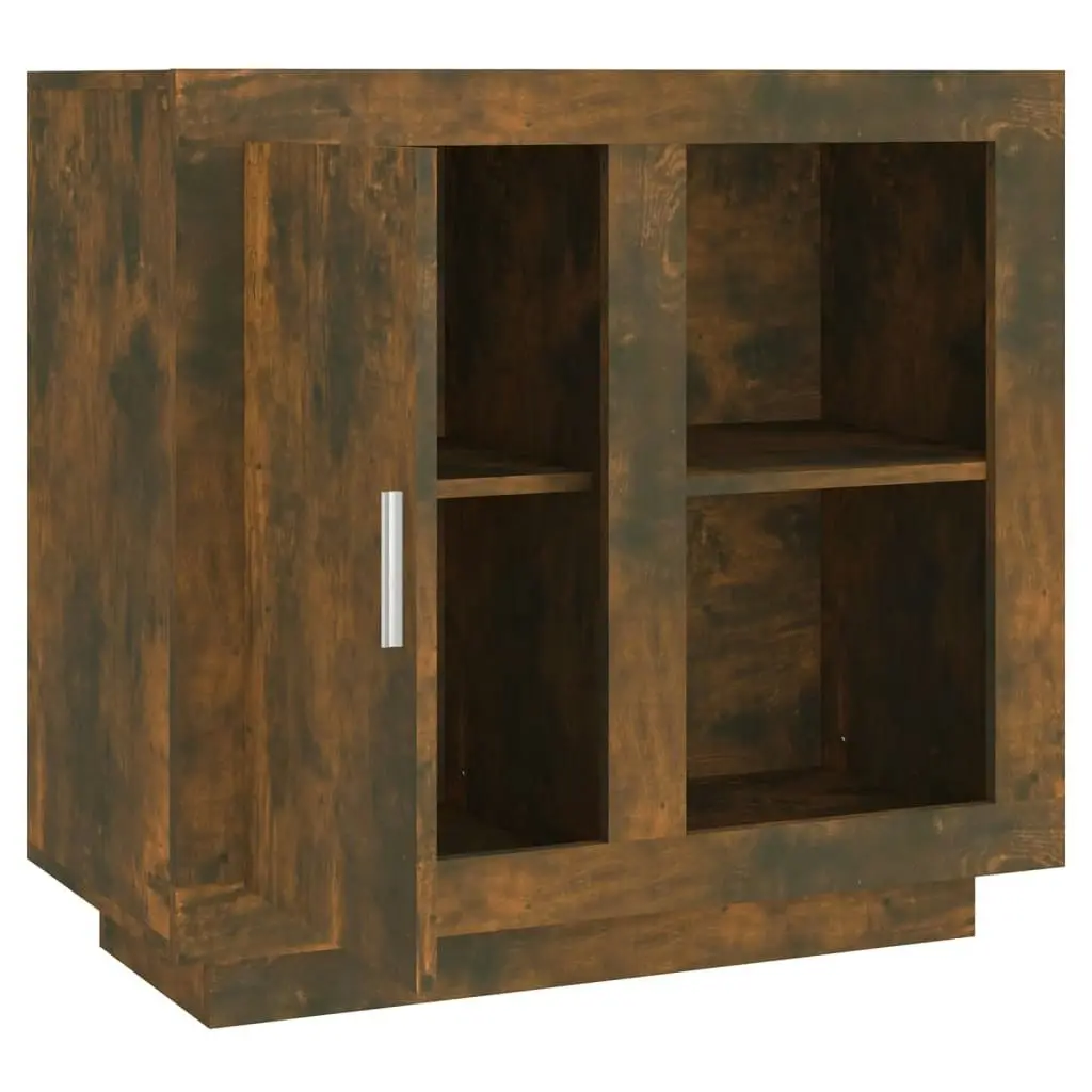 Sideboard Smoked Oak 80x40x75 cm 817237