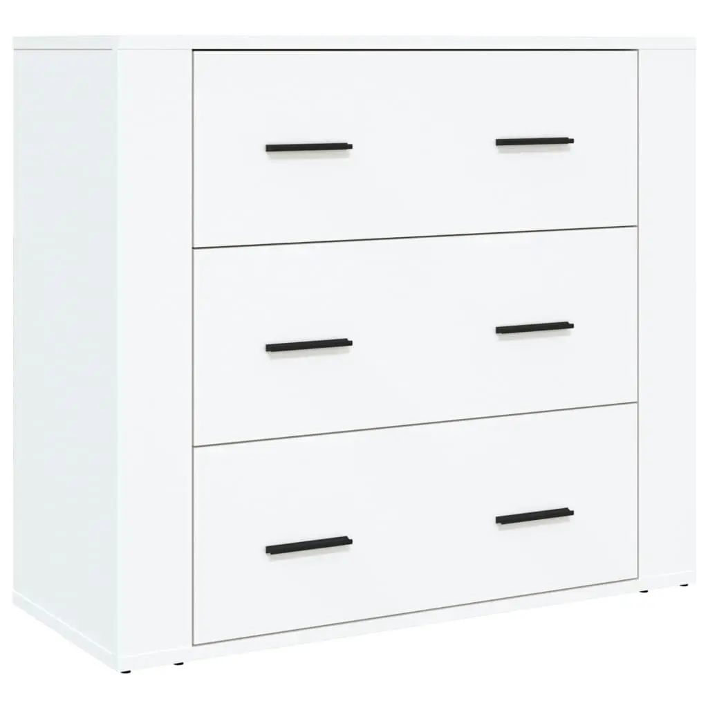 Highboard White Engineered Wood 3185391