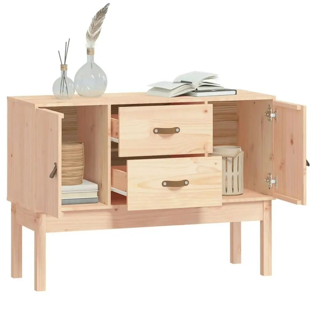 Sideboard 110x40x78 cm Solid Wood Pine 823524