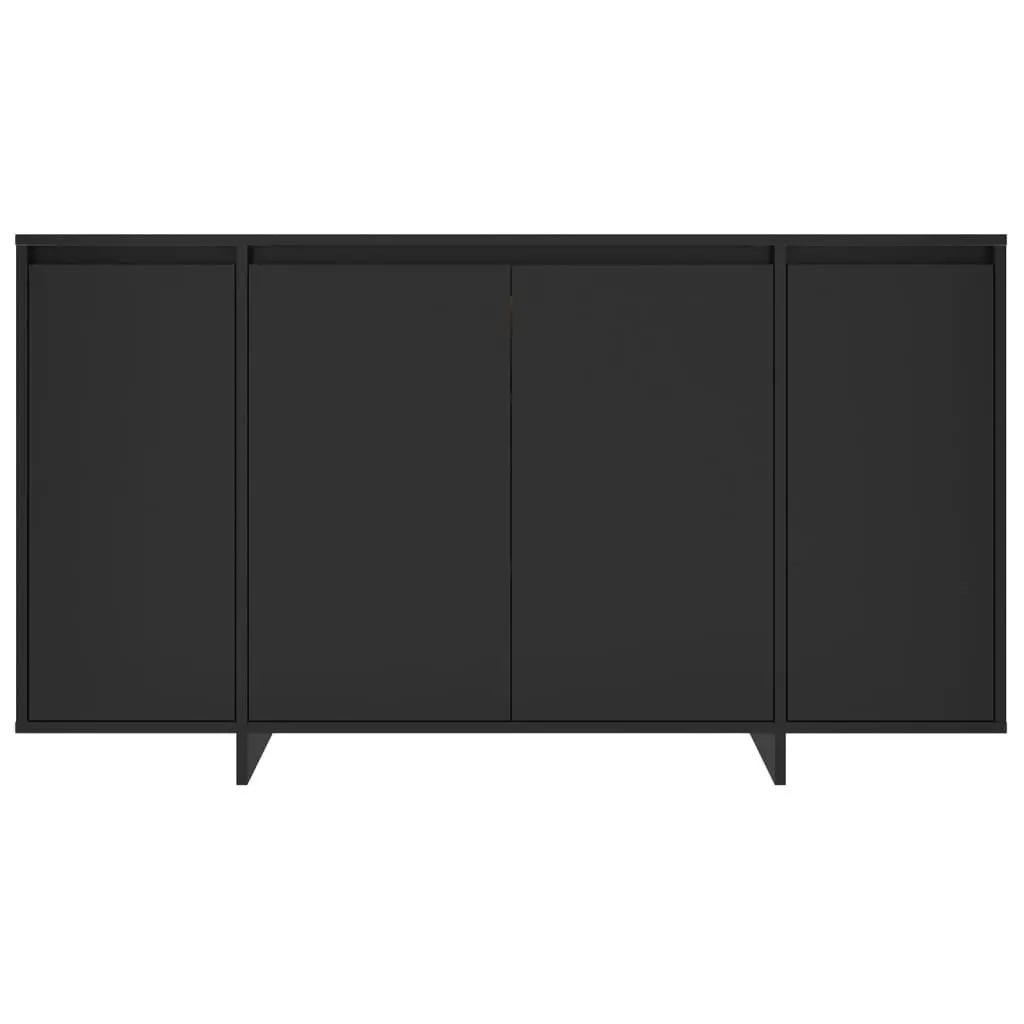 Sideboard Black 135x41x75 cm Engineered Wood 809594