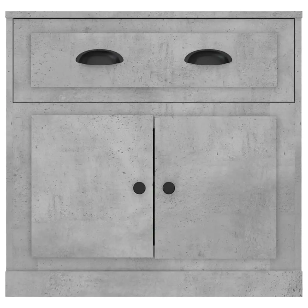 Sideboard Concrete Grey 70x35.5x67.5 cm Engineered Wood 816428