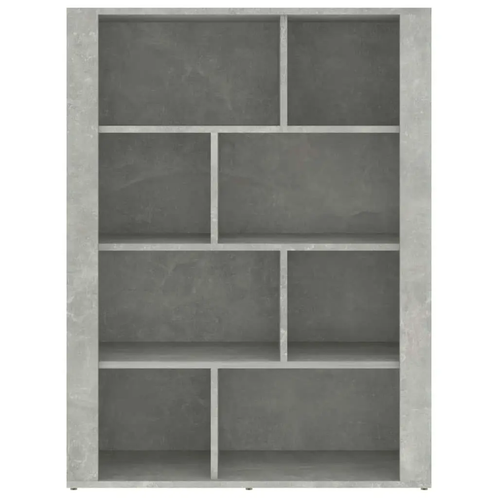 Sideboard Concrete Grey 80x30x106 cm Engineered Wood 819496