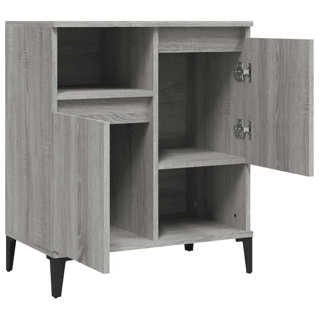 Sideboard Grey Sonoma 60x35x70 cm Engineered Wood 821154