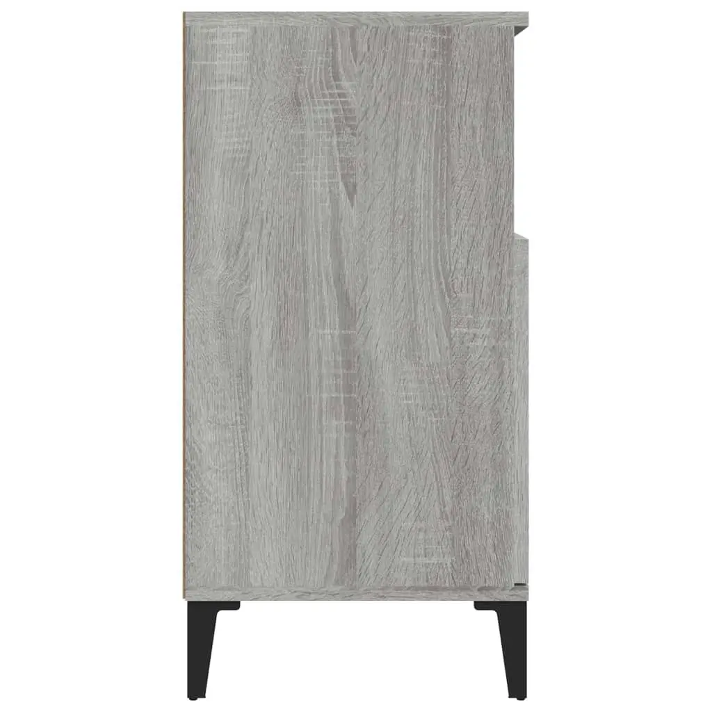 Sideboard Grey Sonoma 60x35x70 cm Engineered Wood 821154