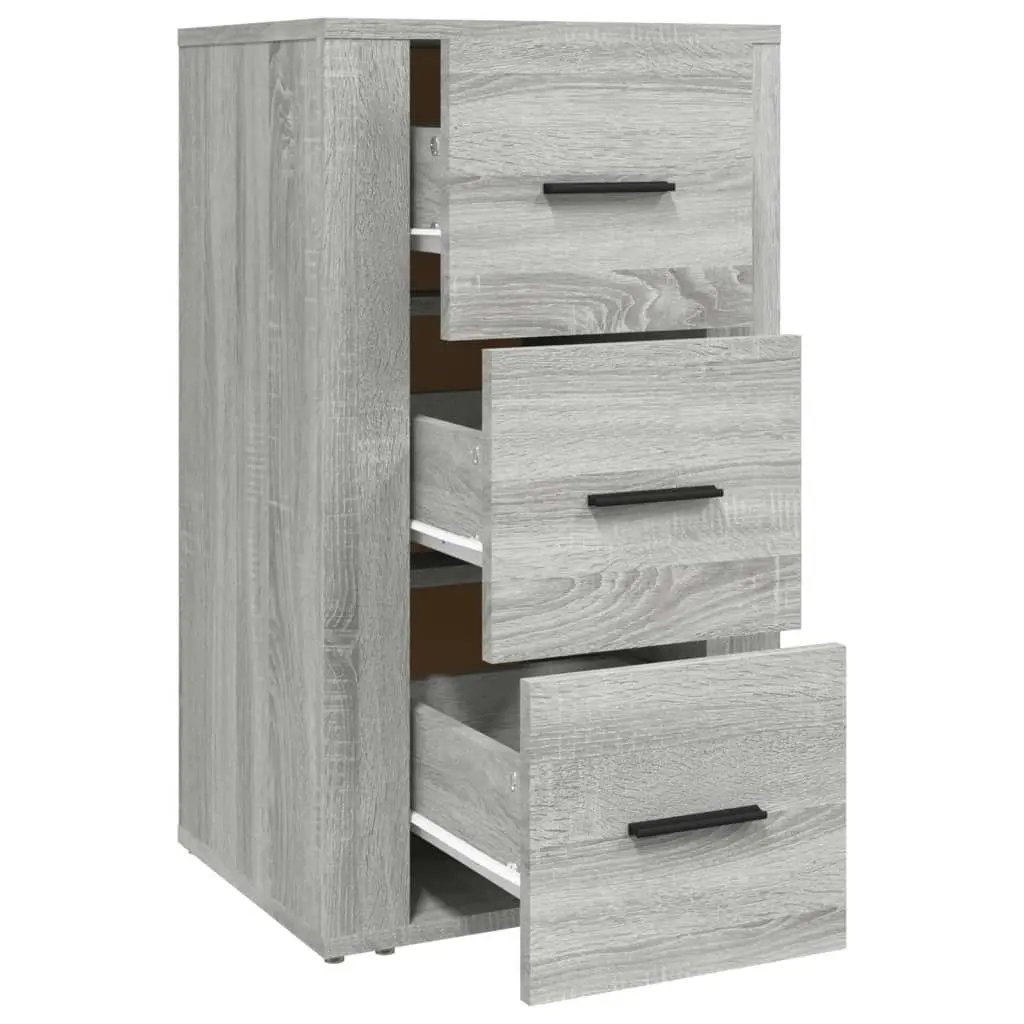 Sideboard Grey Sonoma 40x33x70 cm Engineered Wood 819426