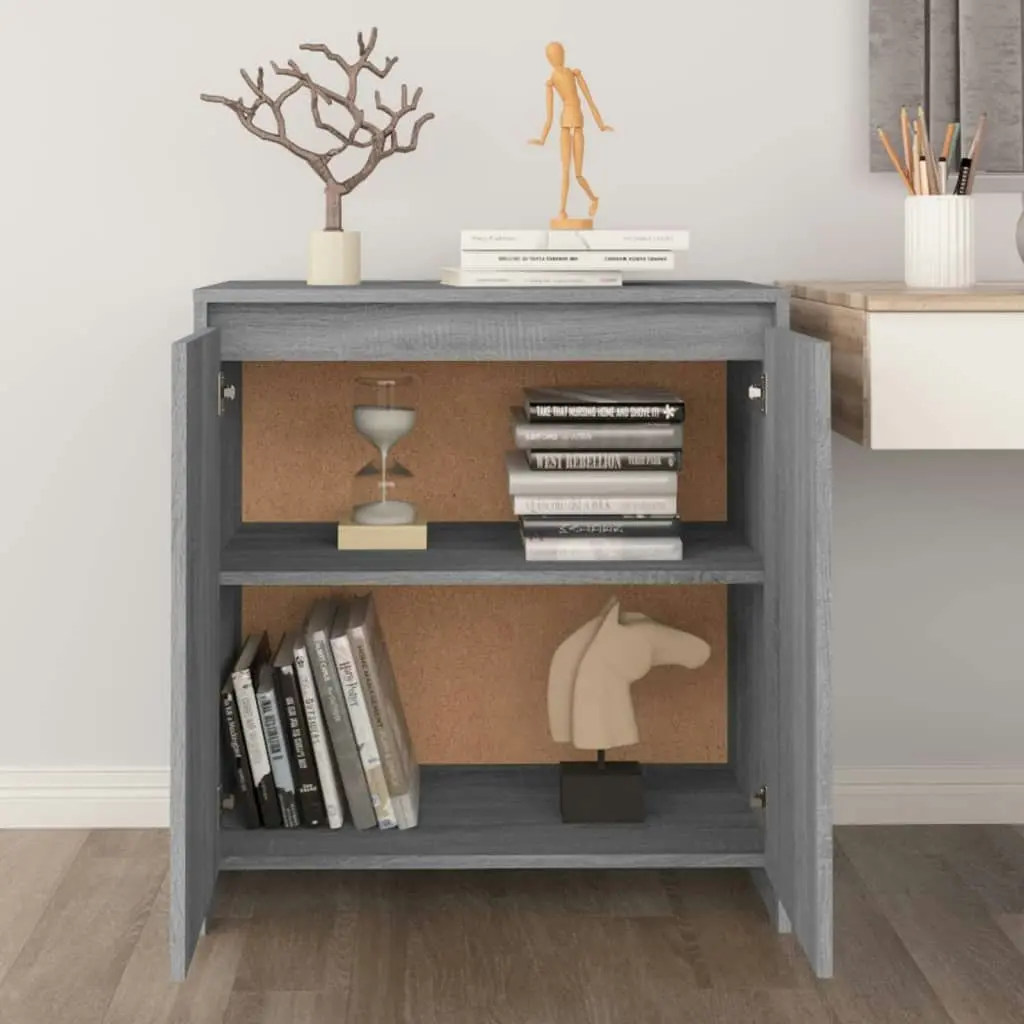 Sideboard Grey Sonoma 70x41x75 cm Engineered Wood 813003