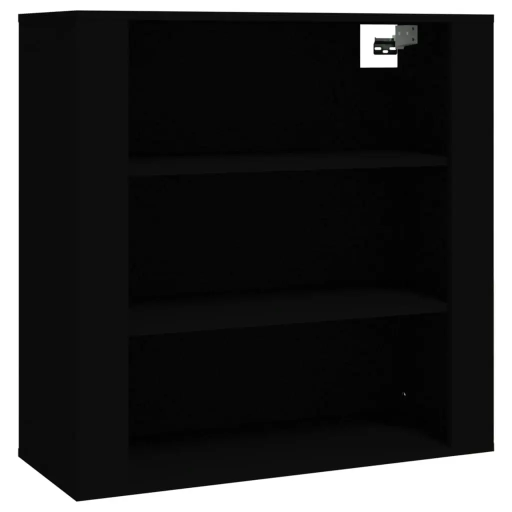 Highboard Black Engineered Wood 3185360