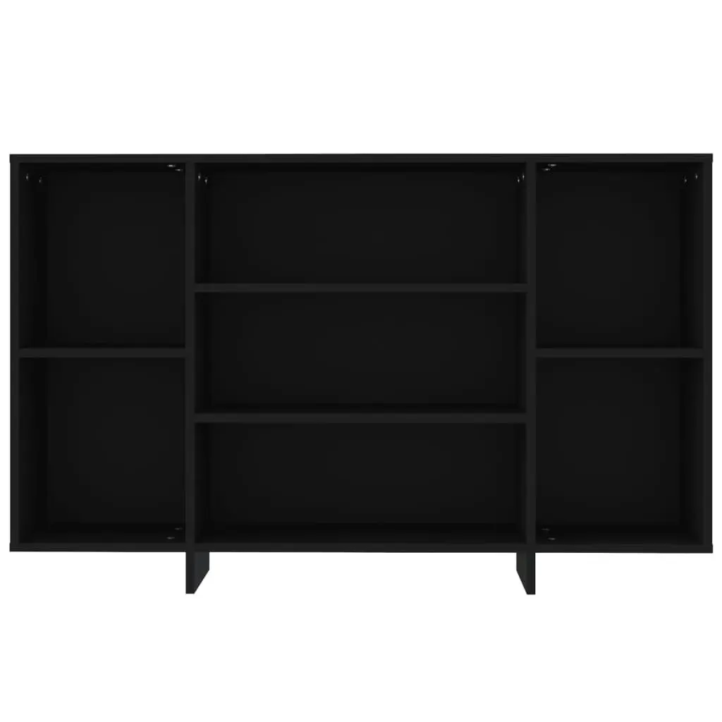 Sideboard Black 120x30x75 cm Engineered Wood 809621