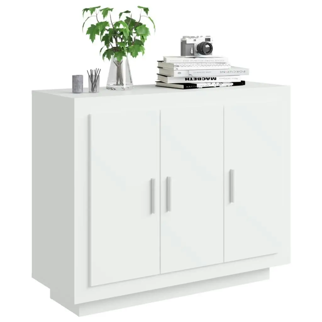 Sideboard White 92x35x75 cm Engineered Wood 811835