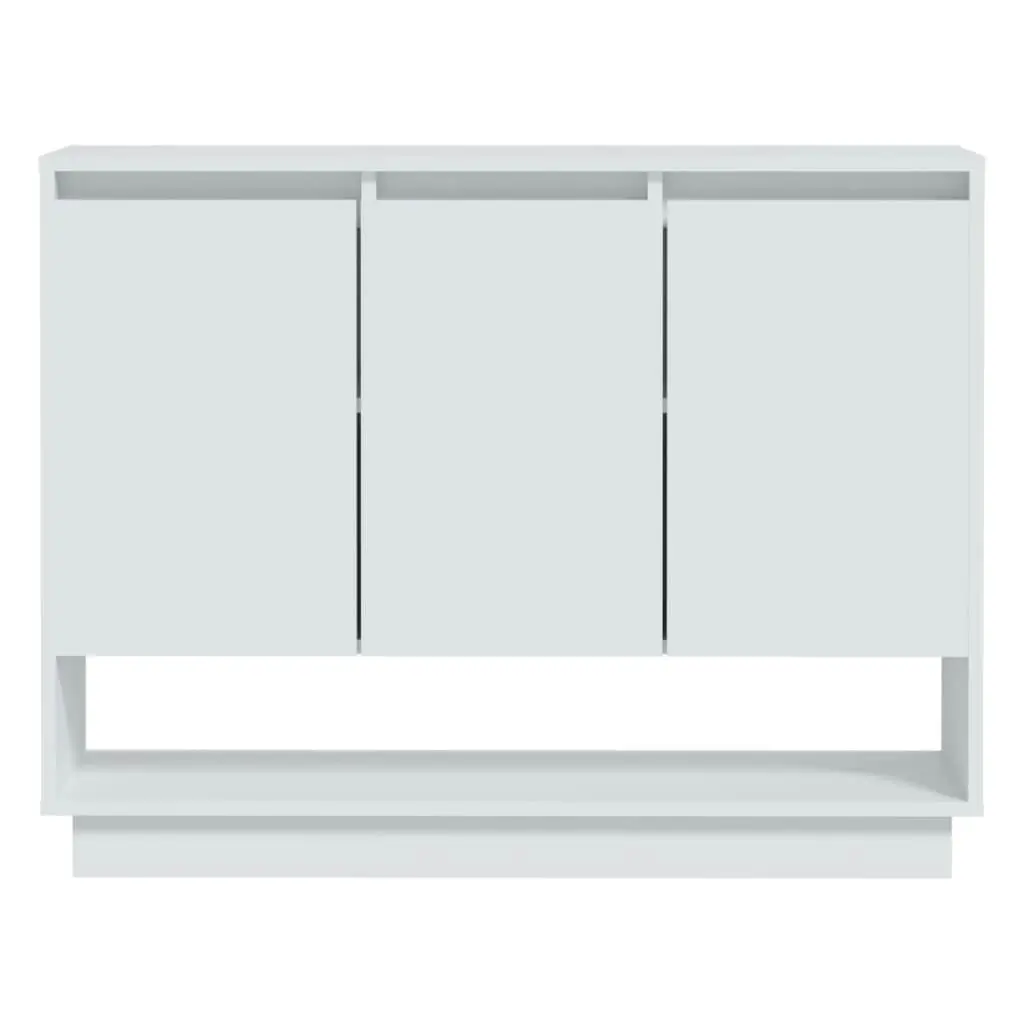 Sideboard White 97x31x75 cm Engineered Wood 809530