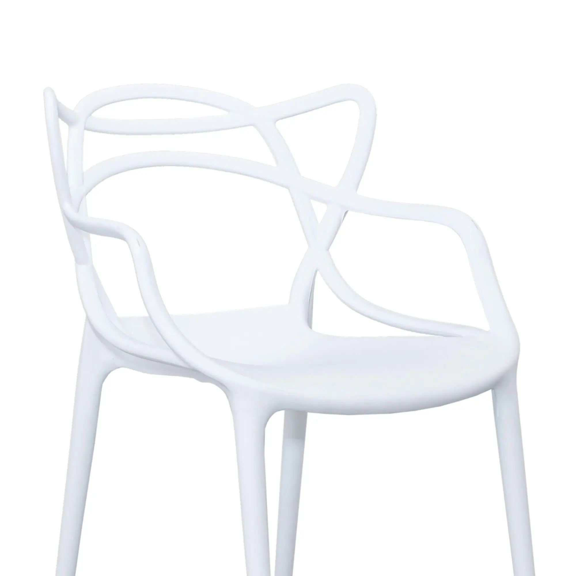 Manly Set of 4 Dining Chair White