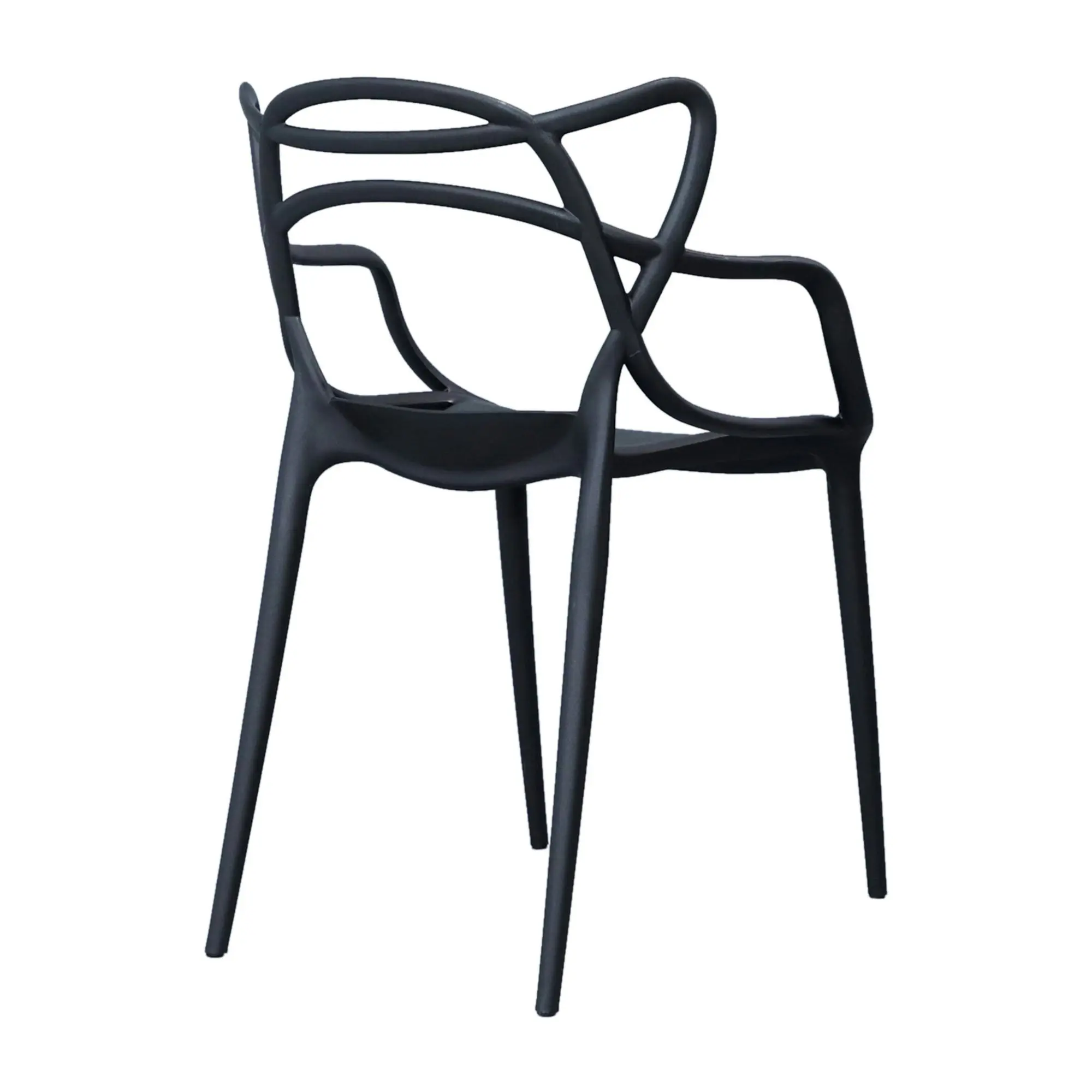 Manly Set of 4 Dining Chair Black